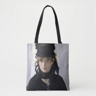 Tote Bag Manet - Berthe Morisot avec un bouquet de violette