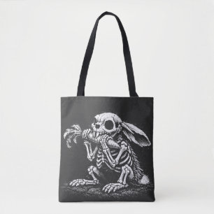 Tote Bag Manger des légumes – Lapin mort par BurnsInHell