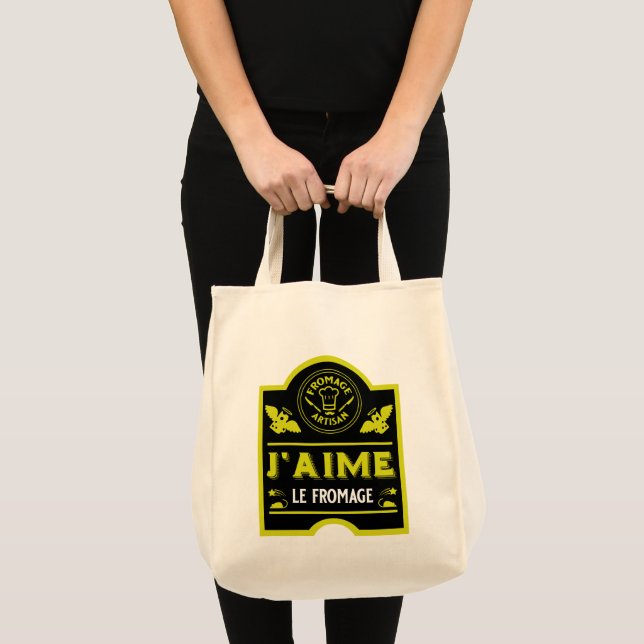 Tote Bag Mangeurs Et Artisans De Fromage (Devant (produit))