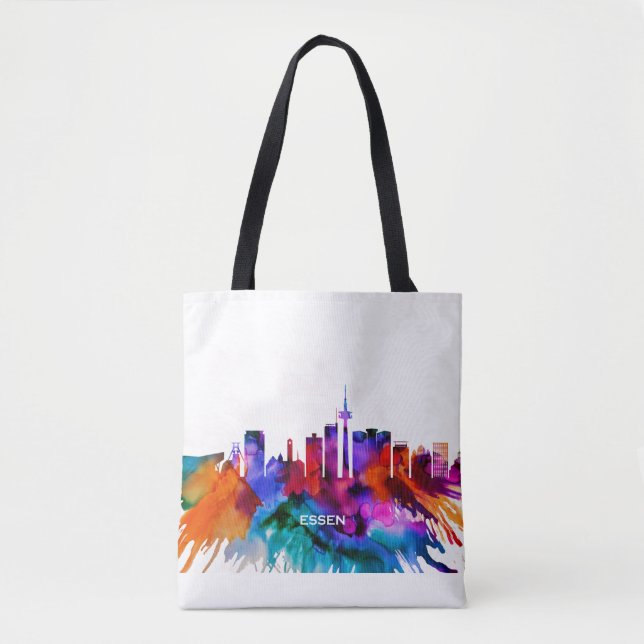 Tote Bag Mangez la ligne (Devant)