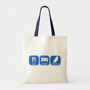 Tote Bag Mangez l'île de Man de sommeil