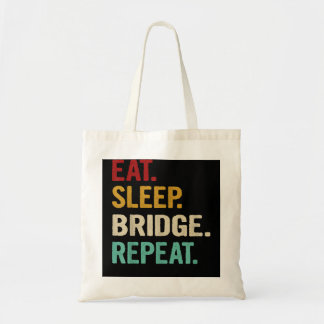 Tote Bag Mangez Pont de sommeil Répéter Funny Pont Lecteur