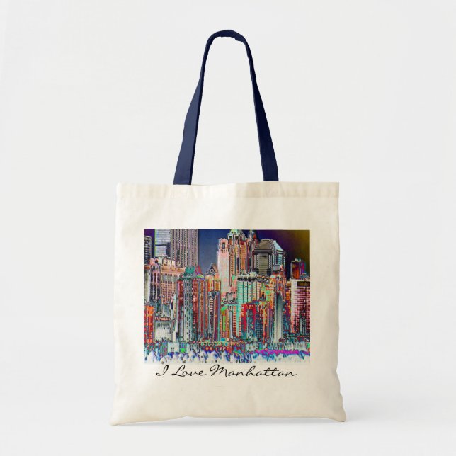 Tote Bag Manhattan New York USA (Devant)