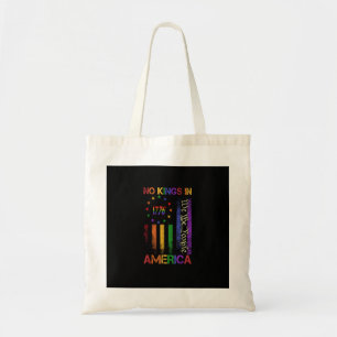 Tote Bag Manifestation Patriotique Pas De Rois En Amérique