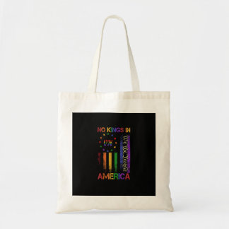 Tote Bag Manifestation Patriotique Pas De Rois En Amérique
