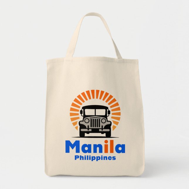 Tote Bag Manille Philippines Asie du Sud-Est (Devant)
