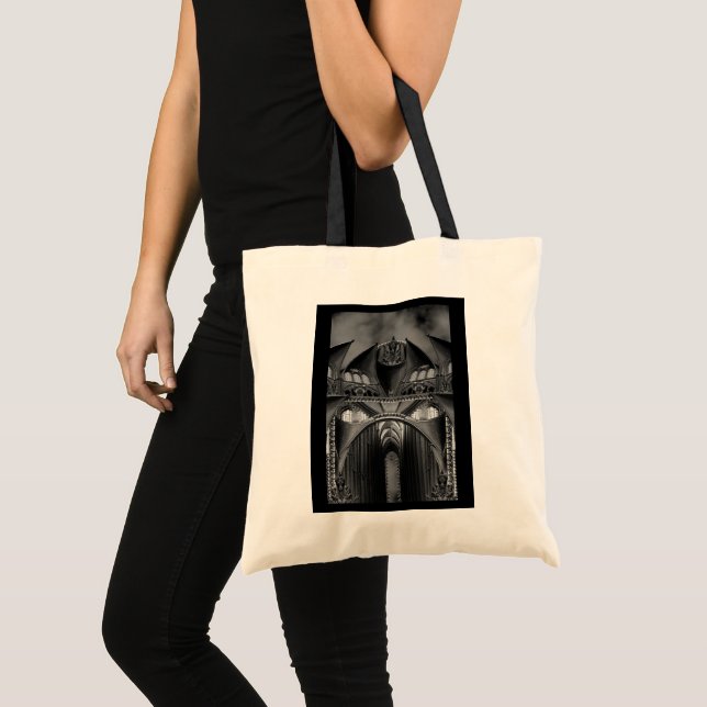 Tote Bag Mansion gothique (Devant (produit))