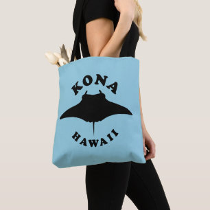 Tote Bag Manta Ray Plongée à Kona, Hawaii