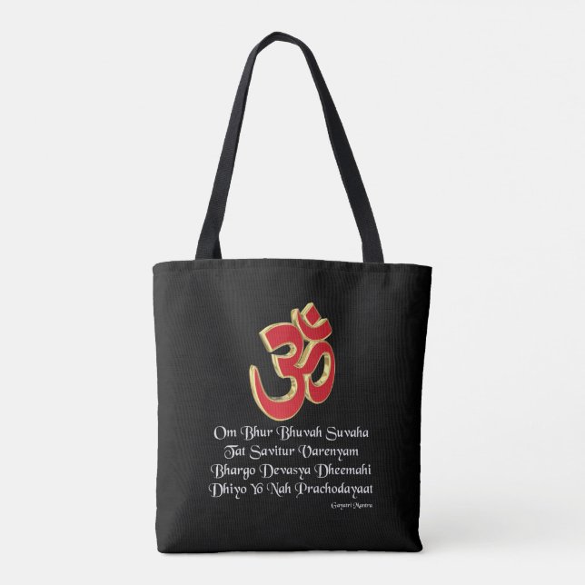Tote Bag Mantra de Gayatri (Dos)