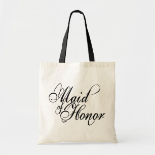 Tote Bag Manuscrit grunge de Naughy - domestique de noir
