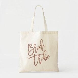 Tote Bag Manuscrit rose de parties scintillantes de Faux