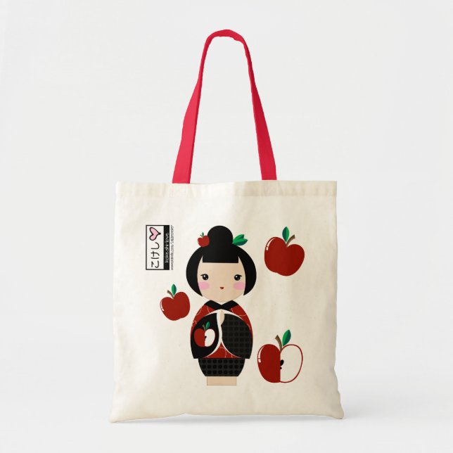 Tote Bag Manzanita Kokeshi Fourre-tout (Devant)