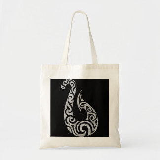 Tote Bag Maori Nouvelle-Zélande Polynesian Poisson Hook Cha