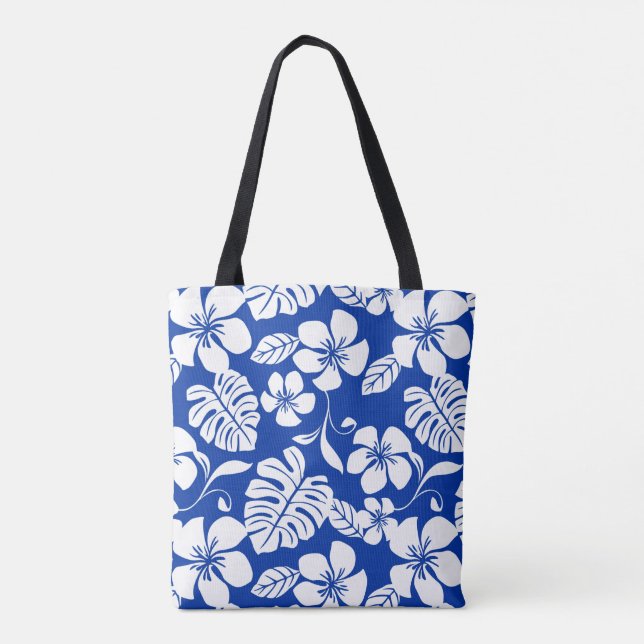TOTE BAG MAQUILLAGE BIKINI (BLEU ROYAL) (Dos)