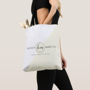 Tote Bag Maquillage de logo personnalisé Artiste Beauty Sa