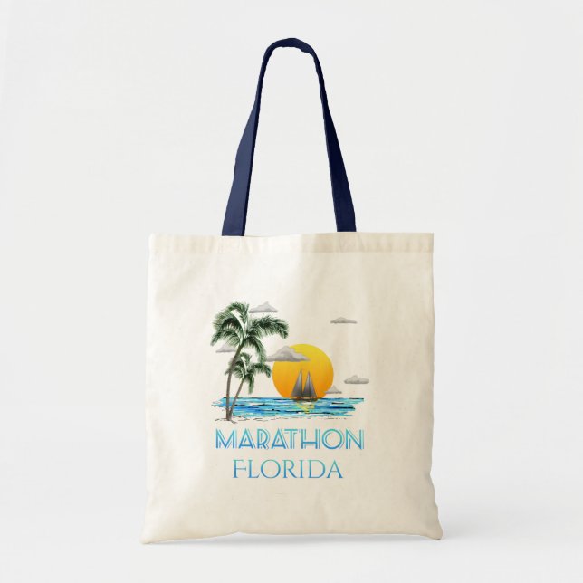 Tote Bag Marathon de la voile Floride (Devant)