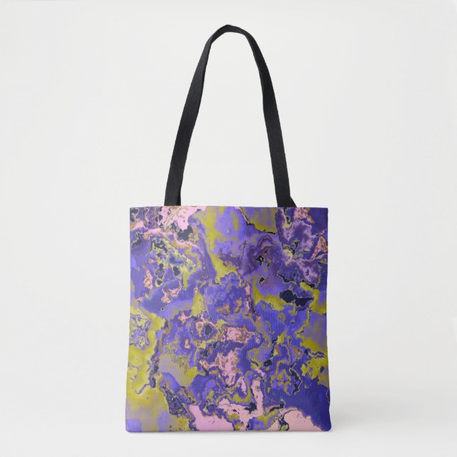 Tote Bag Marbre Radioactif (Devant)