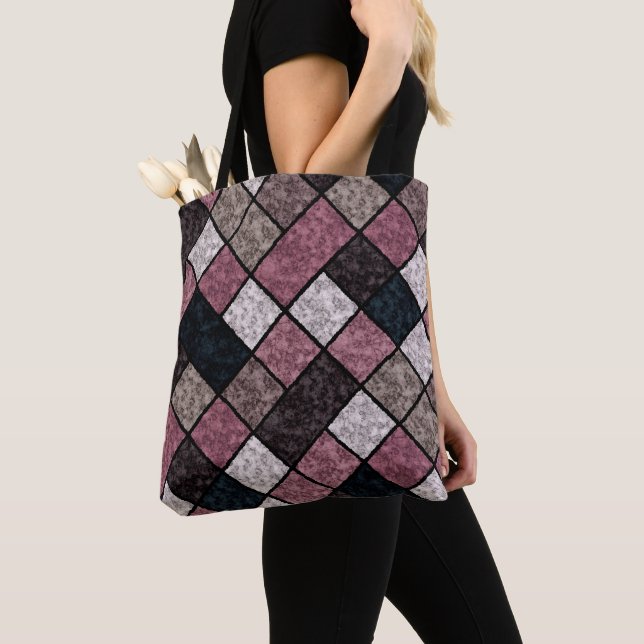 Tote Bag Marbre sans couture marbre marbre carrelage de pie (De près)
