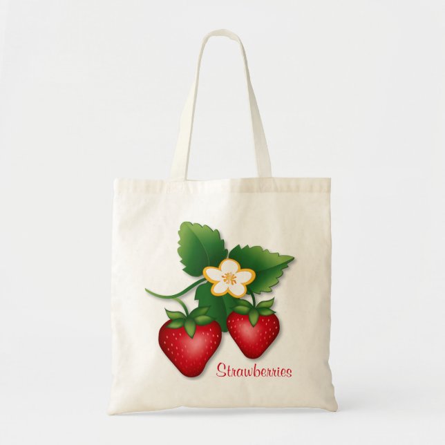 Tote Bag Marchand compagnon de fraise (Devant)