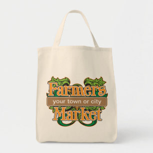 Tote Bag Marché d'agriculteurs de soutien