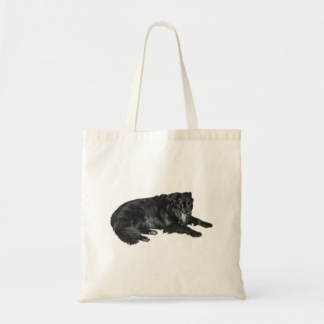 Tote Bag Marché des fermiers calme, regard loyal (Devant)