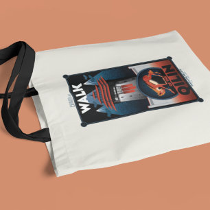 Tote Bag Marche du graphique de la montagne Qilin