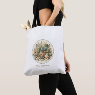 Tote Bag Marché fermier personnalisé Baby Shower