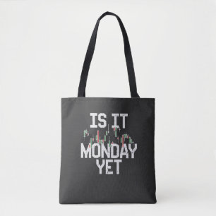 Tote Bag Marché Stock - Est-Ce Lundi Encore ?