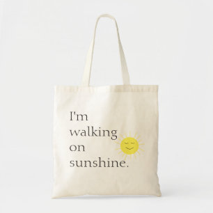 Tote Bag Marche sur le soleil Fourre-tout