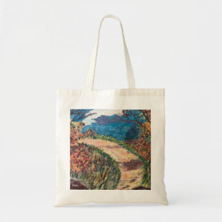 Tote Bag Marcher le long d'un chemin