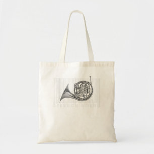 Tote Bag Marching Band Brass Horn Musicien - French Horn1