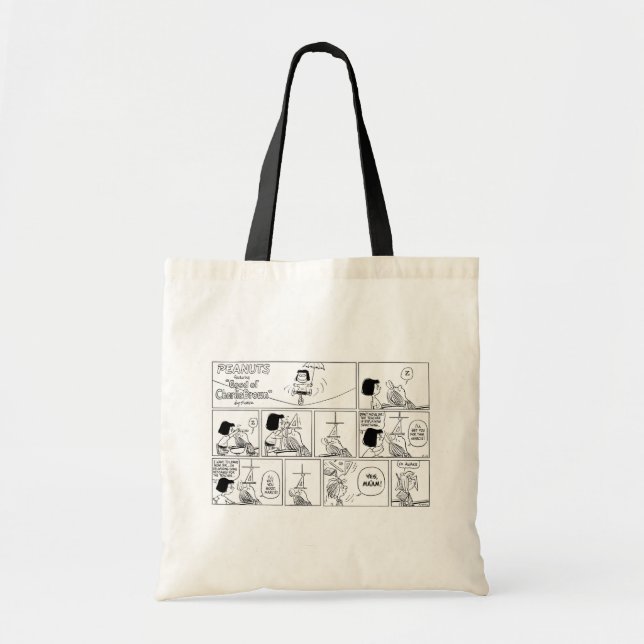 Tote Bag Marcie & Pepperment Patty En Classe (Devant)
