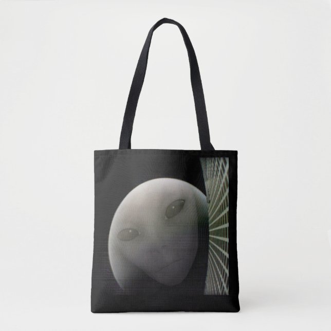 Tote Bag MarCO CubeSat Alien Mars Adieu (Devant)