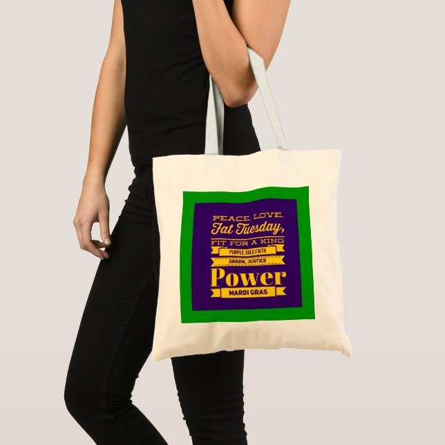 Tote Bag Mardi Gras (Devant (produit))