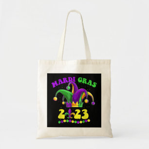 Tote Bag Mardi Gras 2023 Jester Outfit New Orleans Carnaval