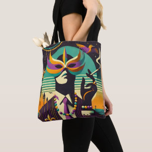 Tote Bag Mardi Gras L'Homme Fumeur