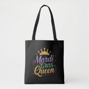Tote Bag Mardi Gras Queen Parade Costume Party
