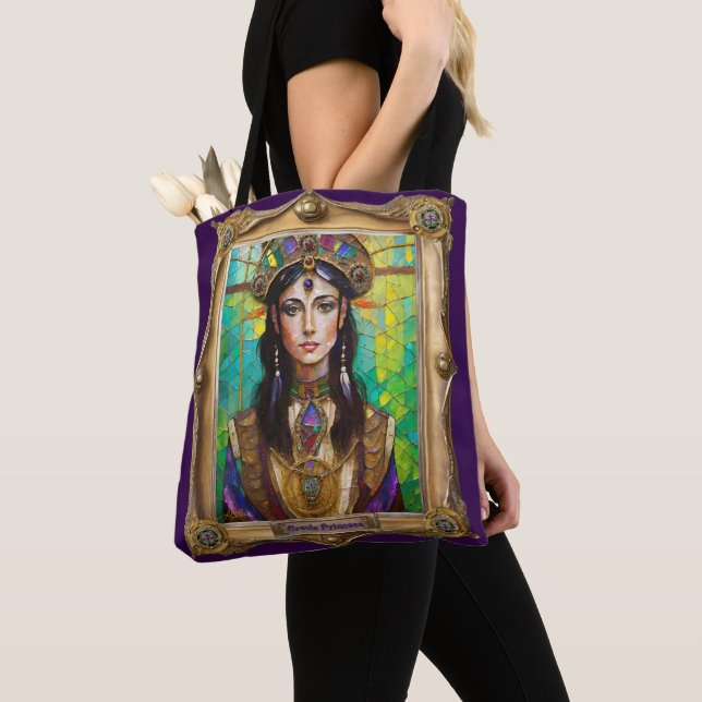 Tote Bag Mardi Gras Realm Portraits - La Princesse Créole (De près)