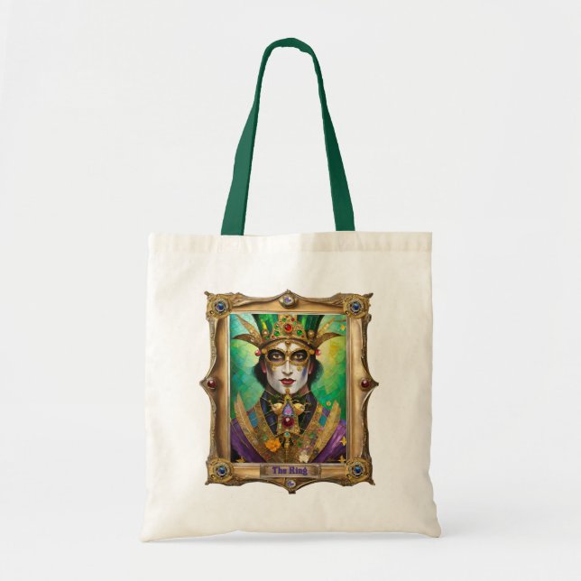 Tote Bag Mardi Gras Realm Portraits - Le Roi (Devant)