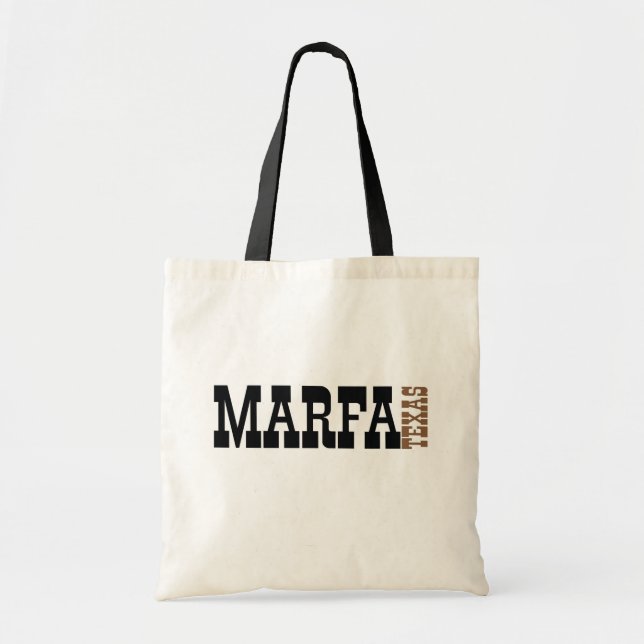 Tote Bag Marfa le Texas (Devant)