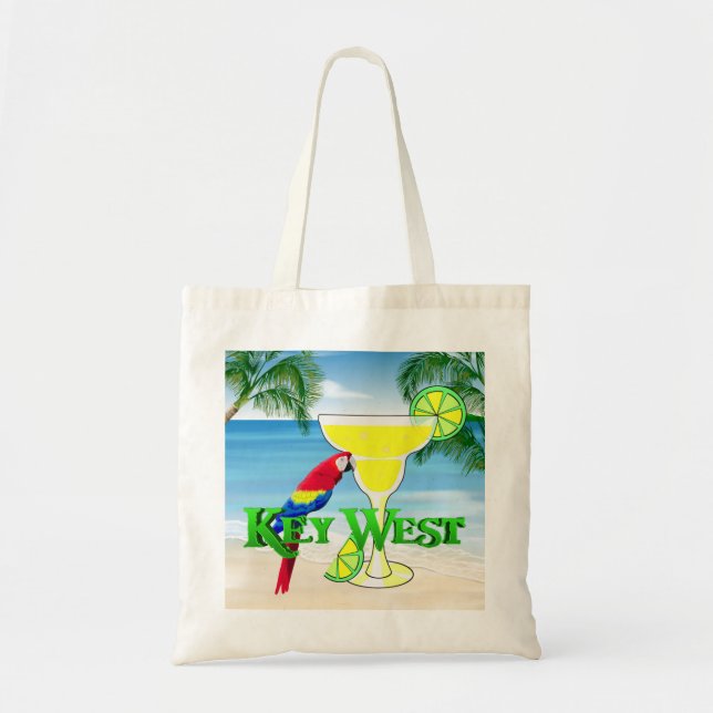 Tote Bag Margarita de Key West (Devant)
