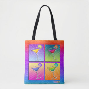 TOTE BAG MARGARITAS POP ART