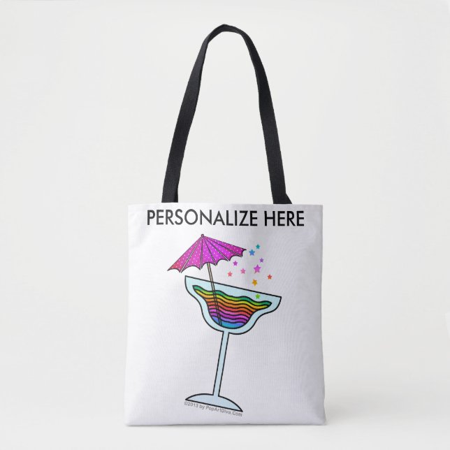 TOTE BAG MARGARITAS POP ART (Devant)