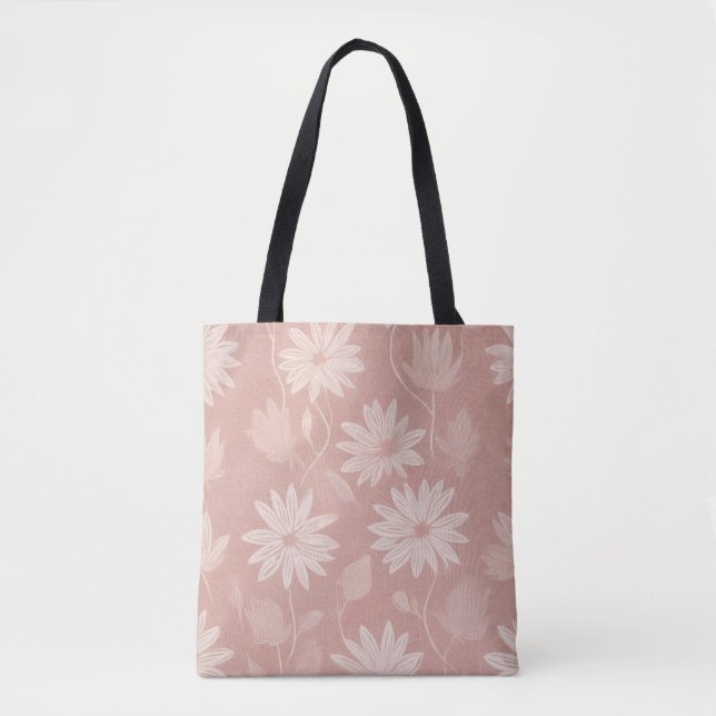 Tote Bag Marguerite Botanique Féminine (Devant)