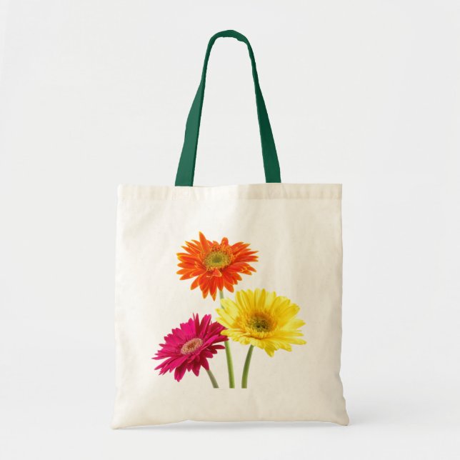 Tote Bag Marguerites de Gerbera (Devant)