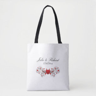 Tote Bag Mariage à Cœurs