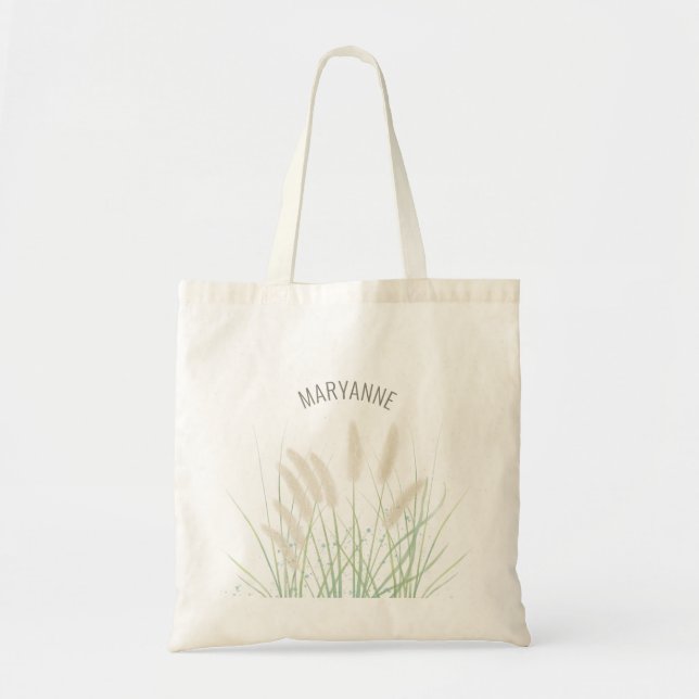 Tote Bag Mariage botanique côtier (Devant)