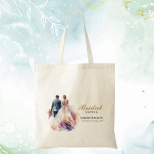 Tote Bag Mariage champêtre classique bohème floral