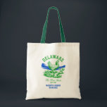 Tote Bag Mariage dans le Delaware Bienvenue aux invités, De<br><div class="desc">Accueillez vos invités dans le véritable esprit du First State avec notre charmant sac de bienvenue pour mariage Delaware ! Conçu avec soin et inspiré localement, ce sac est la façon idéale de saluer vos proches arrivant pour votre jour spécial. Remplissez-le de snacks, d'horaires, de friandises locales ou de touches...</div>