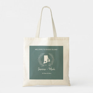 Tote Bag Mariage de destination à Rhode Island Bienvenue au